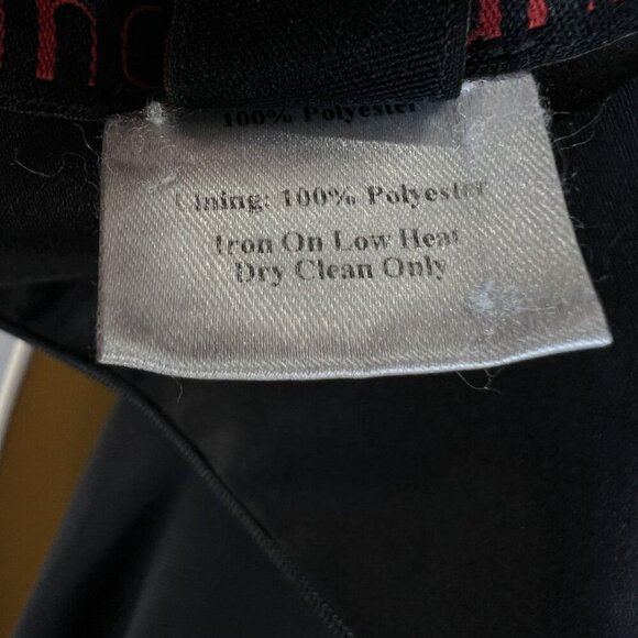 Nha Khanh Black Soft Pink Hi-Lo Formal Gown $890 - Picture 16 of 16